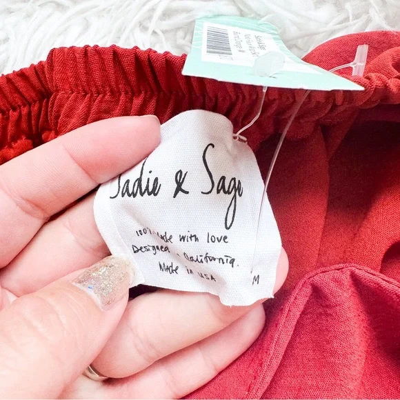 NWT Sadie & Sage | Nola Faux Wrap Skirt - Picture 3 of 4